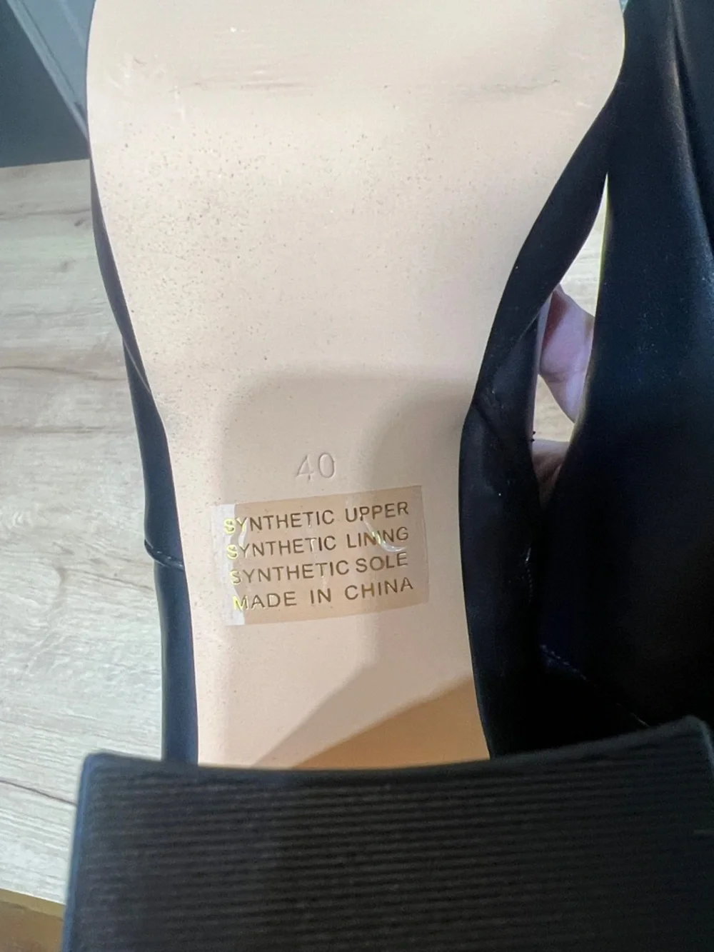 ***NEVER‎ WORN*** NWOT Silent D Black Platform Block Heel Sock Boots